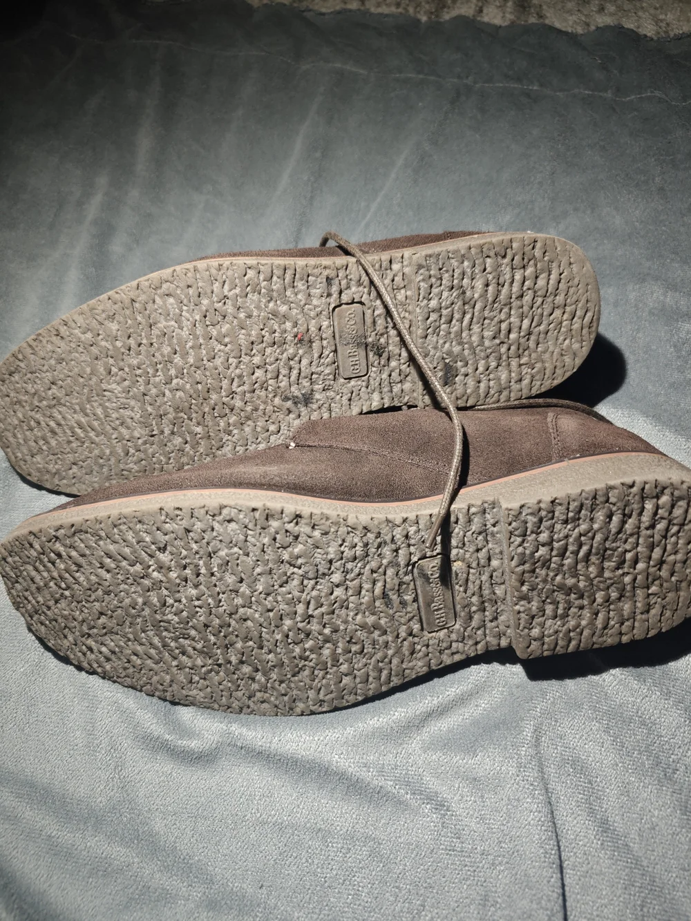 G.H. Bass & Co. Dark Brown Suede Chukka Boots Mens 12